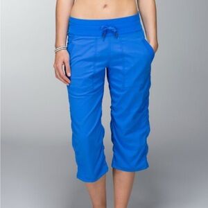 Lululemon Studio Crop Pipe Dream Blue Cropped Pants